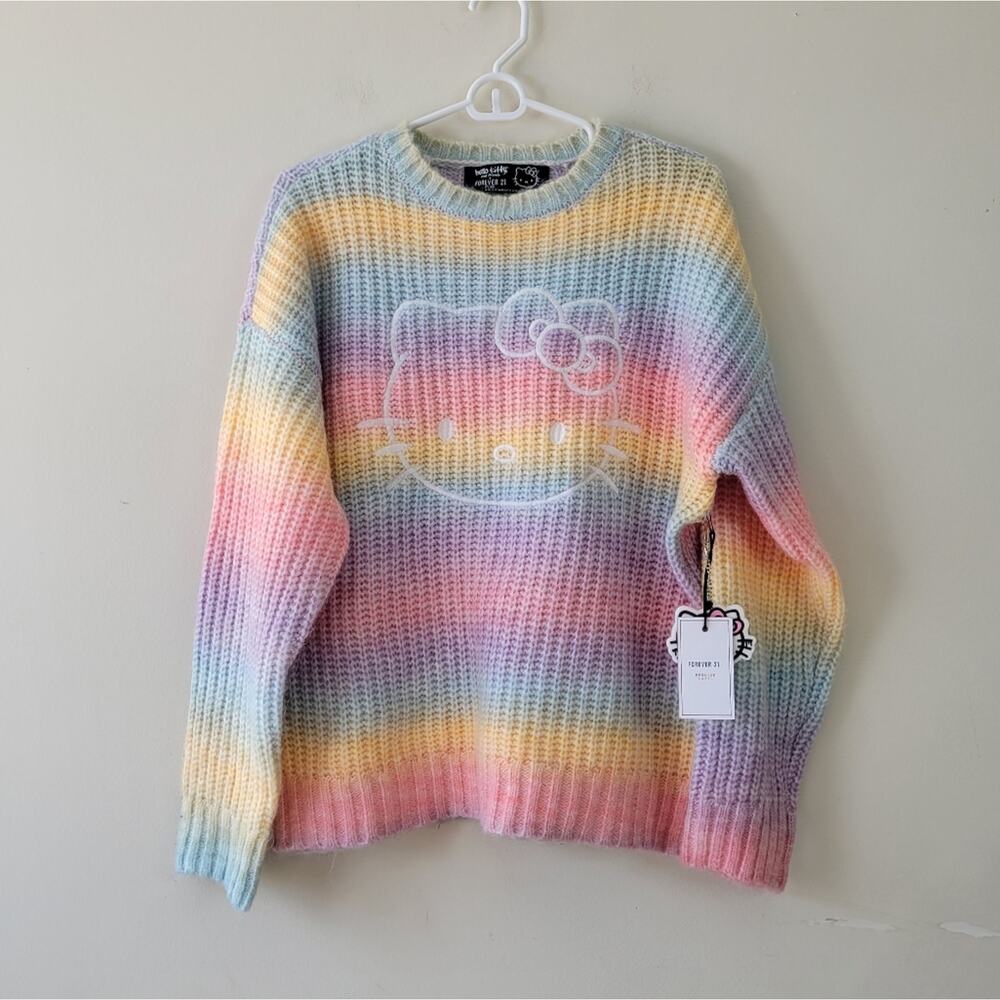Hello Kitty × Forever 21 Gradient Hello Kitty Sweater - Picture 2 of 8